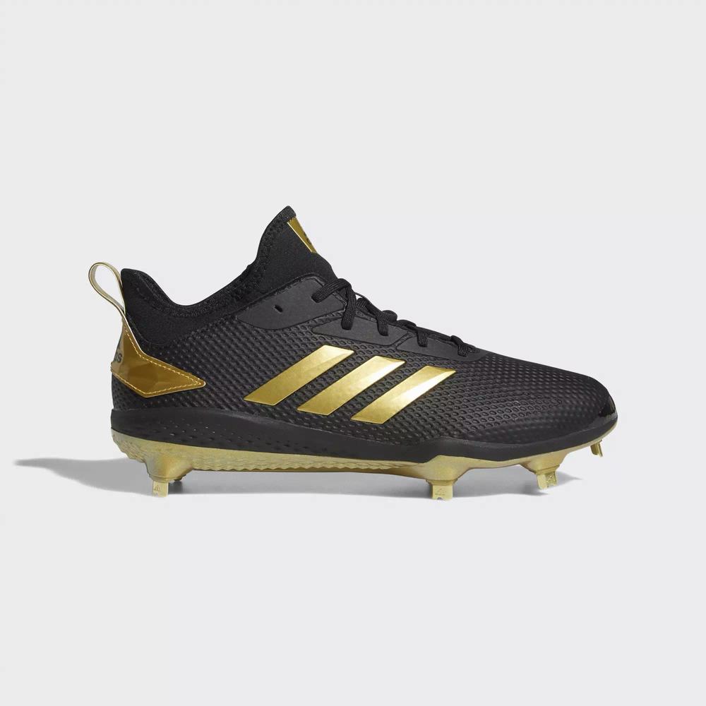 Adidas Adizero Afterburner V Spikes De Beisbol Negros Para Hombre (MX-77255)